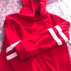 forever 21 hooded dress